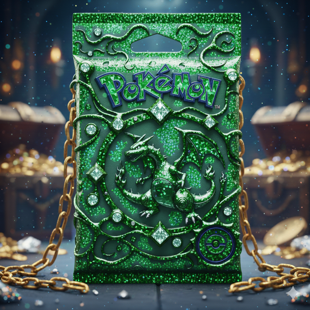 Mystery Emerald Pack | Guaranteed EX, VMAX, V | Charizard Graded Chance!